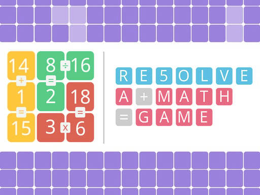 Play RESOLVE : a math game