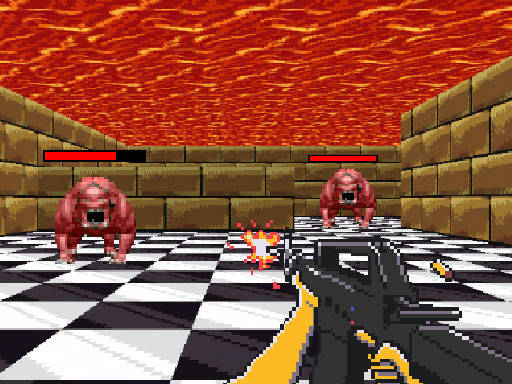 Play Retro FPS Escape