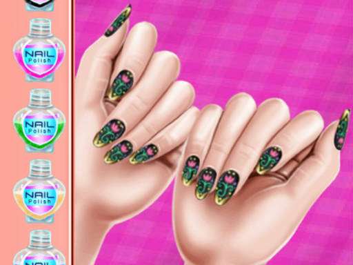 Play Royal Theme Nail Art DIY