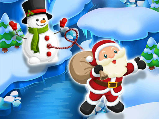 Play Santa SnowMan Jump