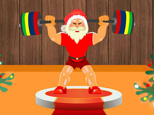 Play Santa Weightlifter