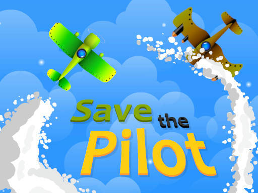 Play Save The Pilot Airplane HTML5 Shooter Game