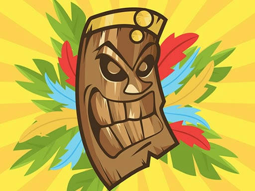 Play Scary Tiki Mask Memory