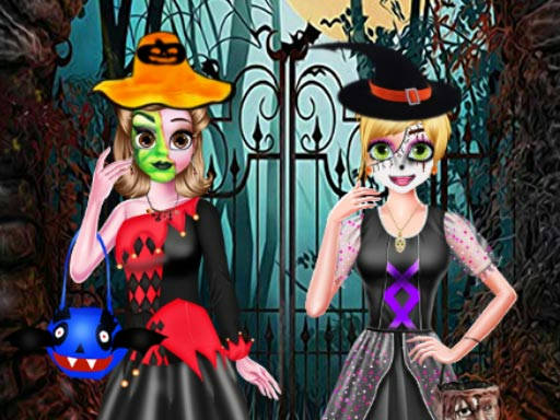 Play SISTERS HALLOWEEN DRESSES