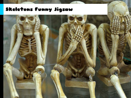 Play Skeletons Funny Jigsaw