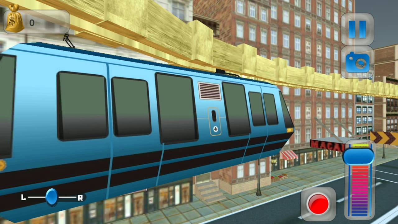 Play Sky Train Simulator : Elevated Train Driving Game