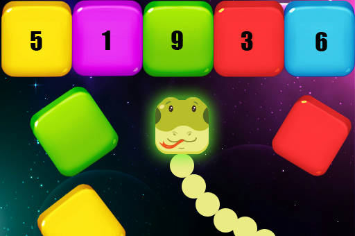 Play Snake Blocks and Numbers