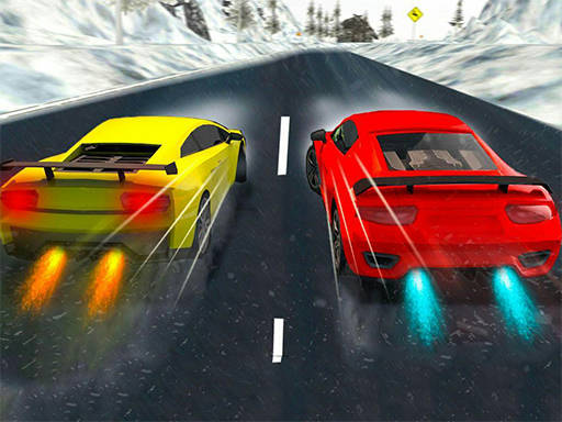 Play Snow Fast Hill Track Racing