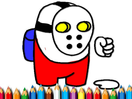 Play Space Dude Coloring Book