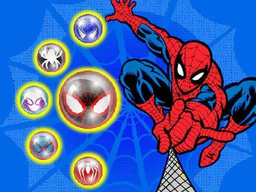 Play Spiderman Bubble Shoot Puzzle