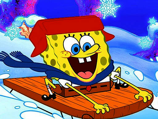 Play SpongeBob Winter Puzzle