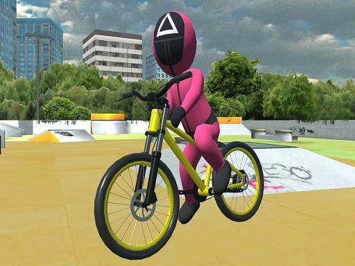 Play Squid Gamer BMX Freestyle