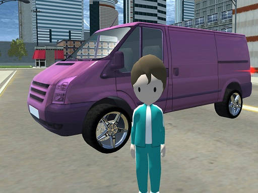 Play Squid Gamer City Driving Gang