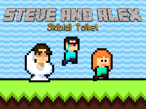 Play Steve and Alex Skibidi Toilet