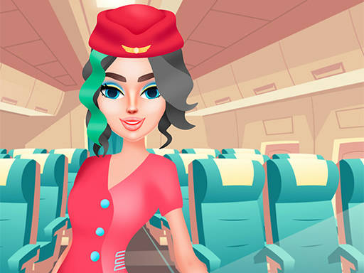 Play Stewardess Beauty Salon