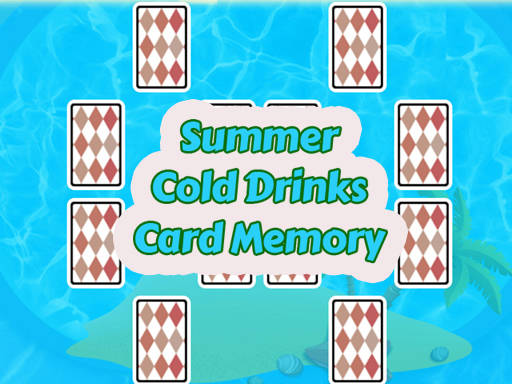 Play Summer Cold Drinks Card Memory