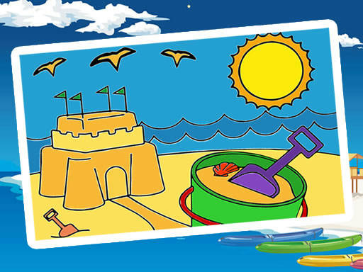 Play Summer Coloring Pages