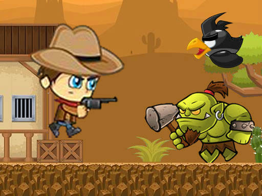 Play Super Cowboy Running