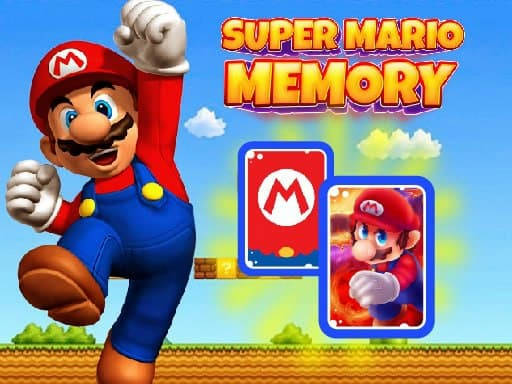 Play Super Mario Card Matching Puzzle