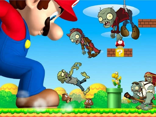 Play Super Mario Shooting Zombie