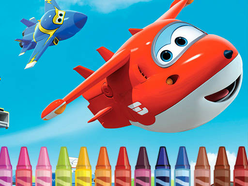 Play Superwings Coloring