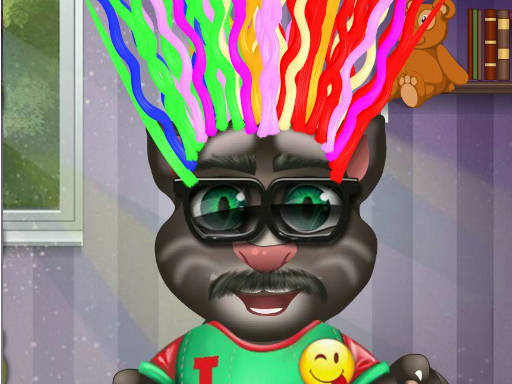 Play Talking Tom Hair Salon.IO