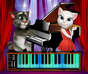 Play Talking Tom Piano Time