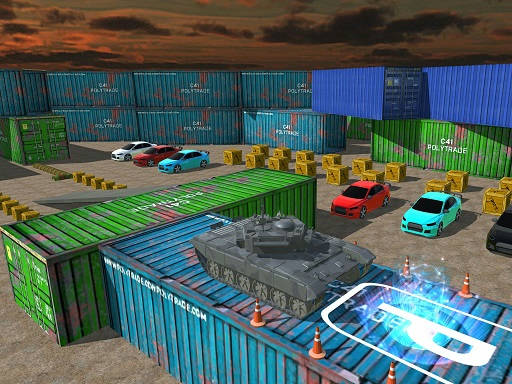 Play Tank Parking 3D Sim