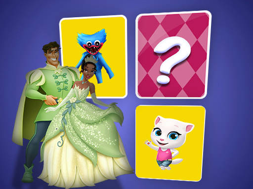 Play The Princess and the Frog Memory Card Match