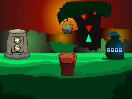 Play Tiny Blue Bird Escape