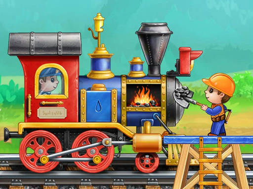 Play Train Games For Kids