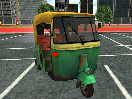 Play TukTuk Rickshaw City Driving Sim