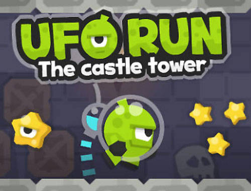 Play UFO Run. The castle tower