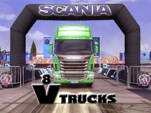 Play V8 Trucks Jigsaw