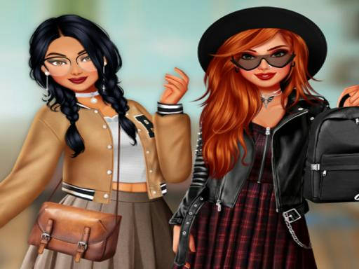 Play Villains Vs Princesses School Fashion