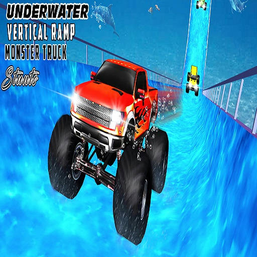 Play Water Surfer Vertical Ramp Monster Truck Game