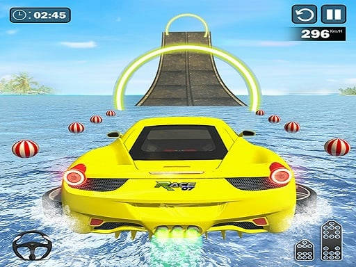 Play Water Surfing Car Stunt Games Car Driving Games