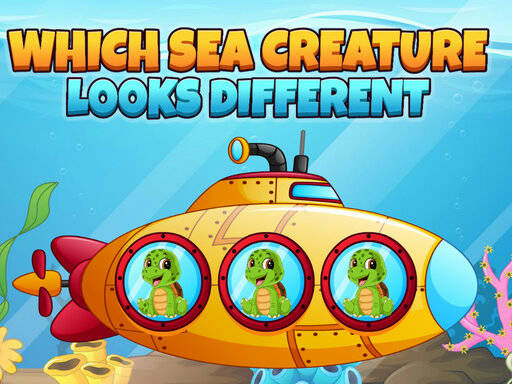 Play Which Sea Creature Looks Different