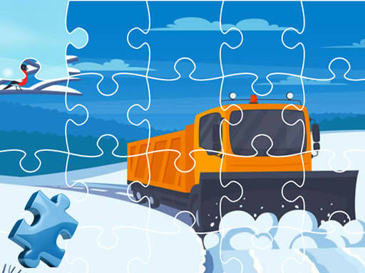 Play Winter Trucks Jigsaw