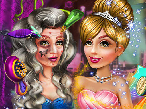 Play Witch to Princess Makeover