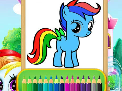 Play Wonder Pony Coloring