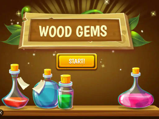 Play Wood Gems Bubble Shooter