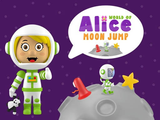 Play World of Alice   Moon Jump