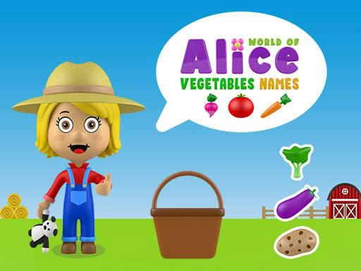 Play World of Alice   Vegetables Names