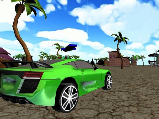 Play Xtreme Beach Car Racing