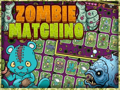 Play Zombie Card Games : Matching Card