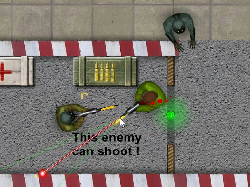 Play Zombie Shooting 2D