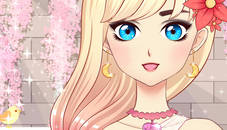 Anime Girl Fashion Dress Up & Makeup