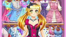 Anime Kawaii Dress Up Game for Girl