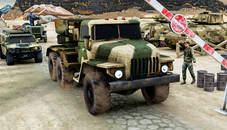 Army Machine Transporter Truck